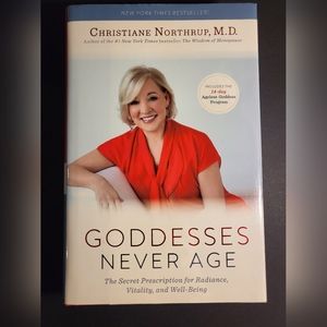 GODESSES NEVER AGE - Hardcover book